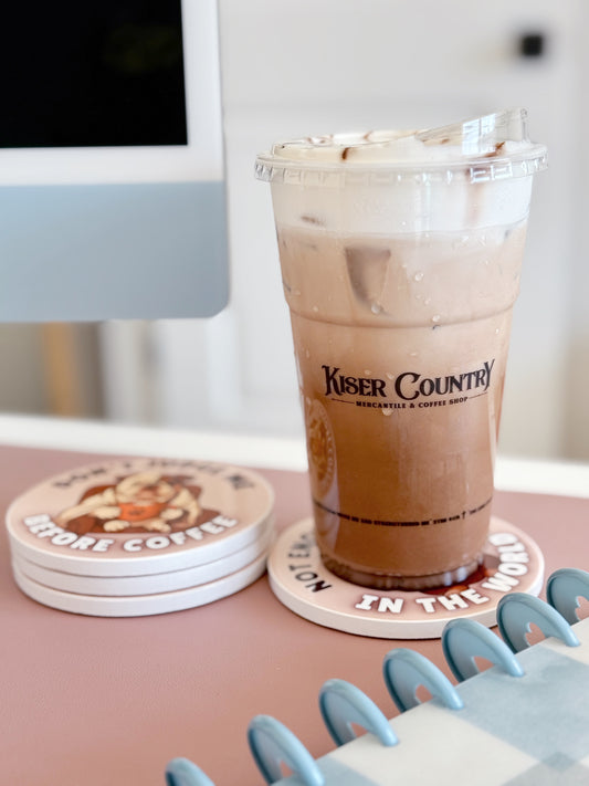 Bulldog Coffee Coaster Set – 4 Piece